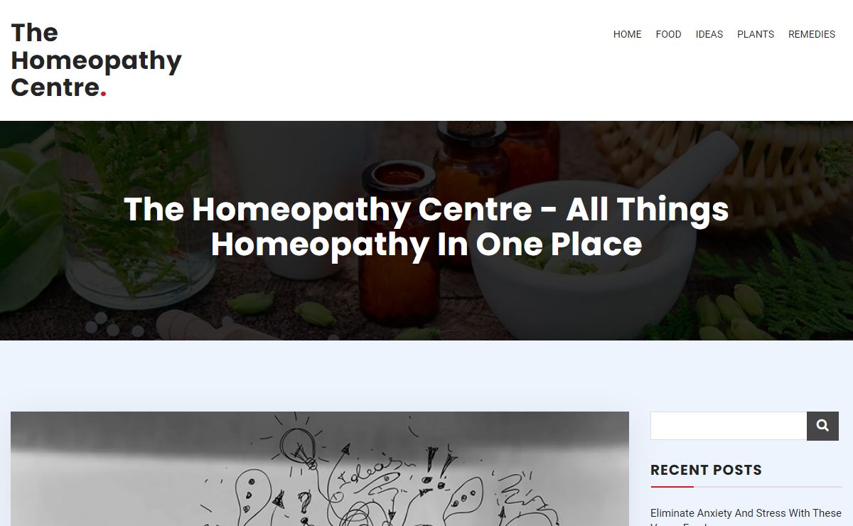 The Homeopathy Centre - All Things Homeopathy in One Place