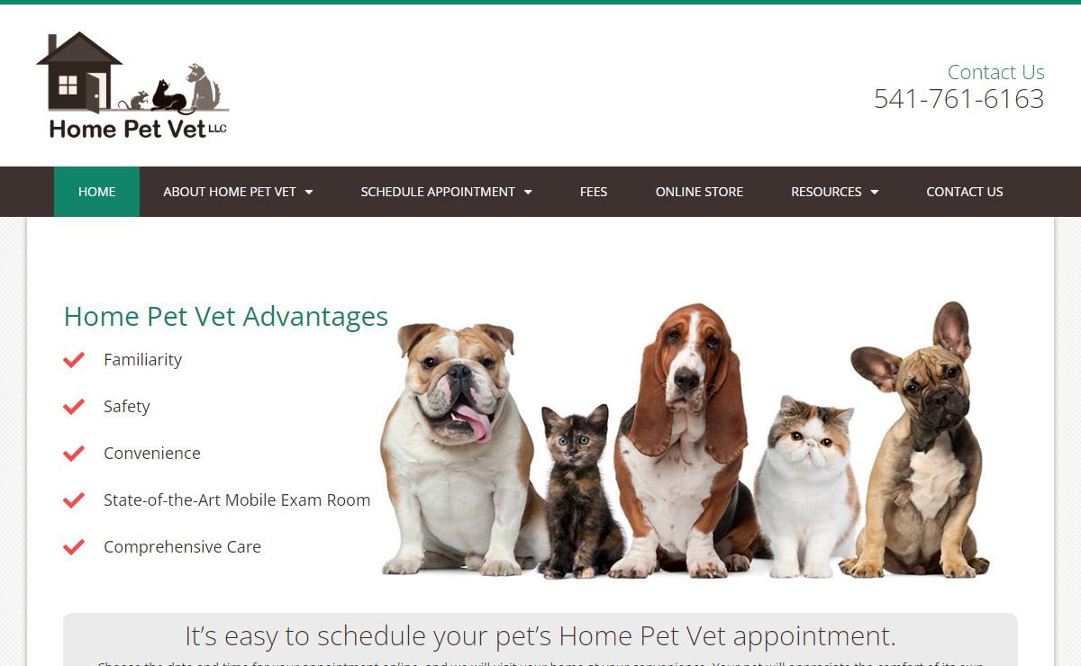 Home Pet Vet – Southern Oregon Home Veterinary Care