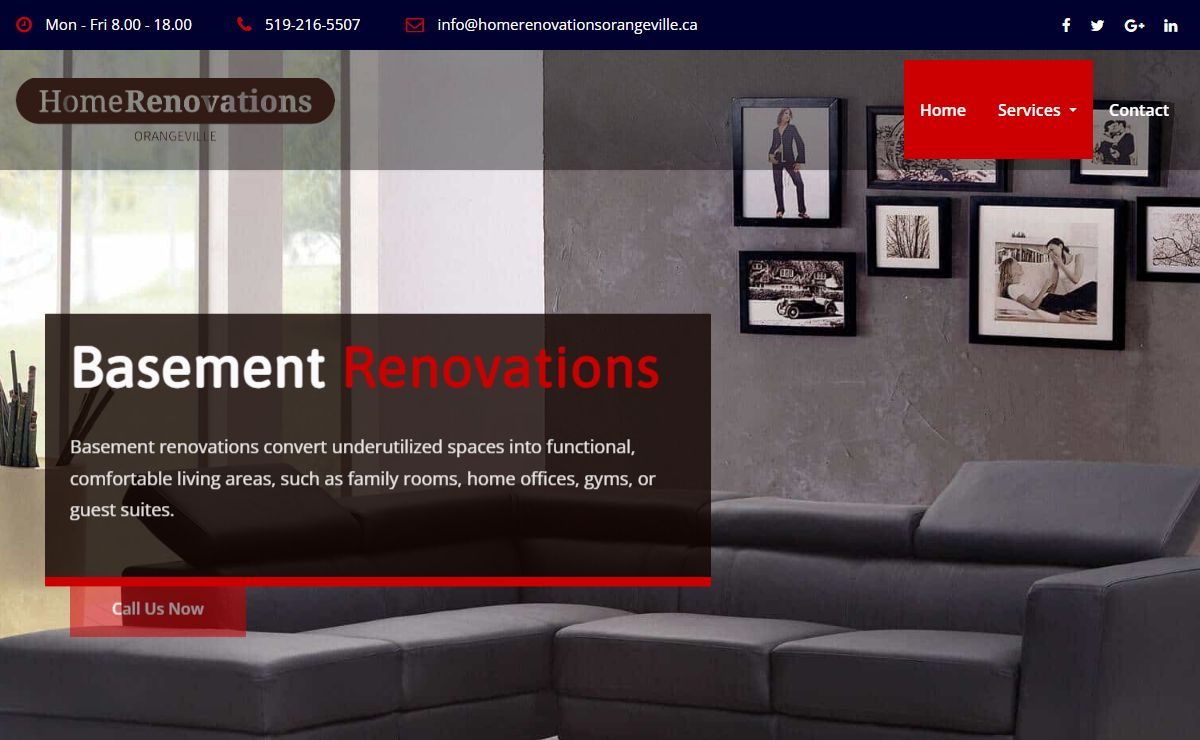 Home Renovations Orangeville – Ontario Canada