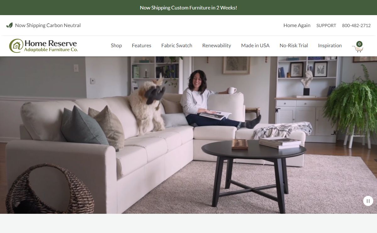 HomeReserve: Adaptable Furniture for Everyday Life