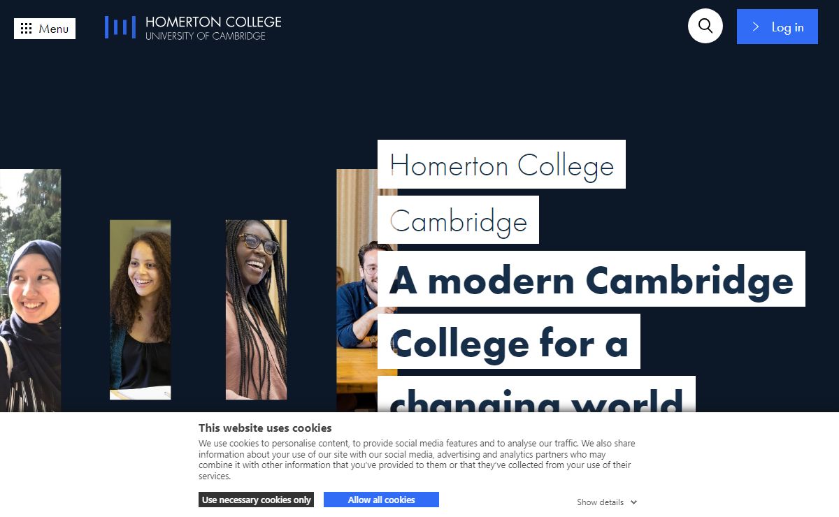 Home | A modern Cambridge College for a changing world