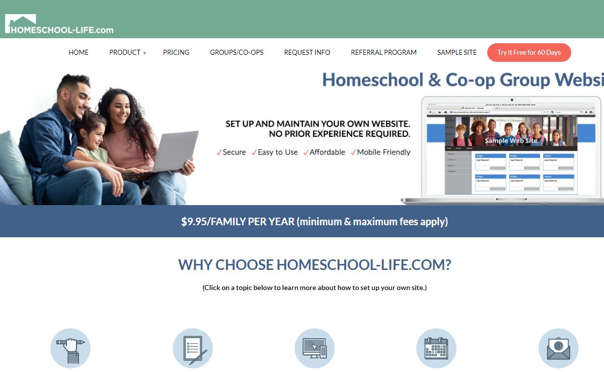 Homeschool-Life.com - Homeschool Group and Co-op Websites: By Homeschoolers. For Homeschoolers.
