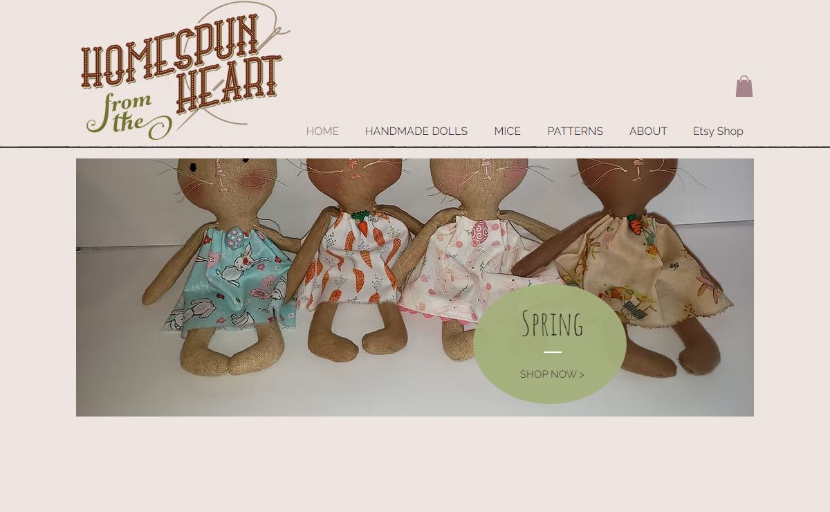 Primitive Raggedy Dolls | Homespun From The Heart