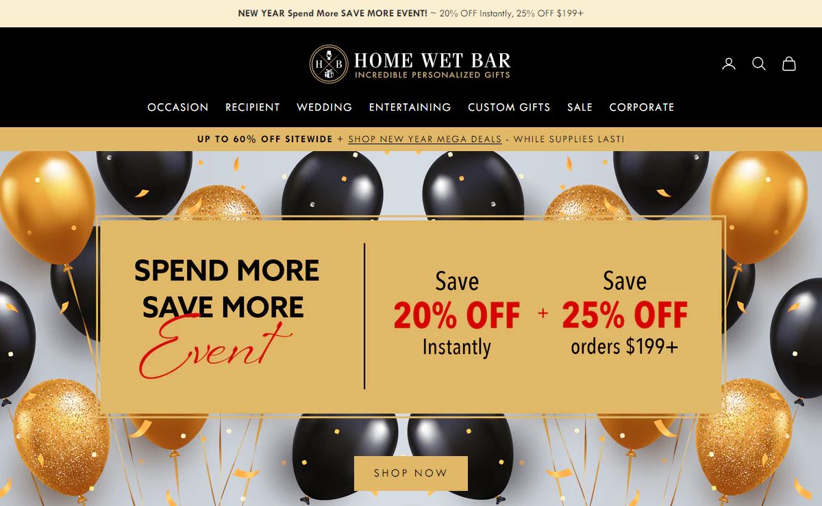 Incredible Personalized Gifts Since 2004 - Home Wet Bar