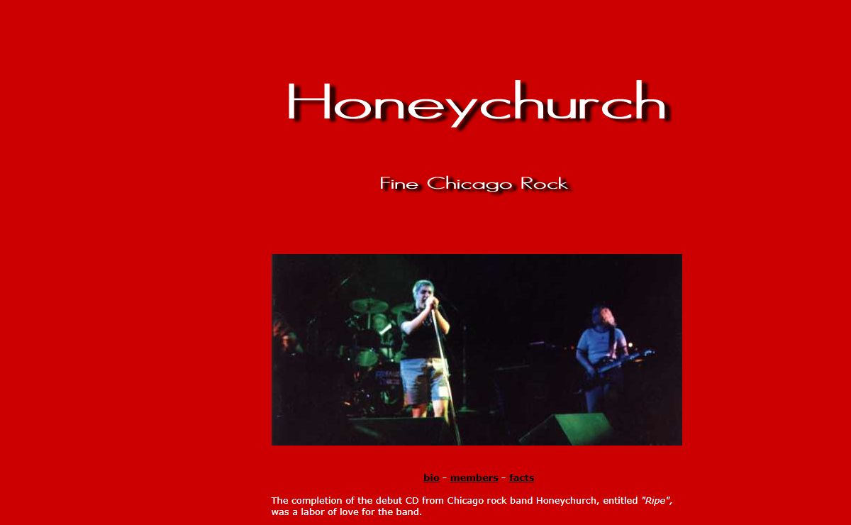 Honeychurch | Fine Chicago Rock | Welcome!