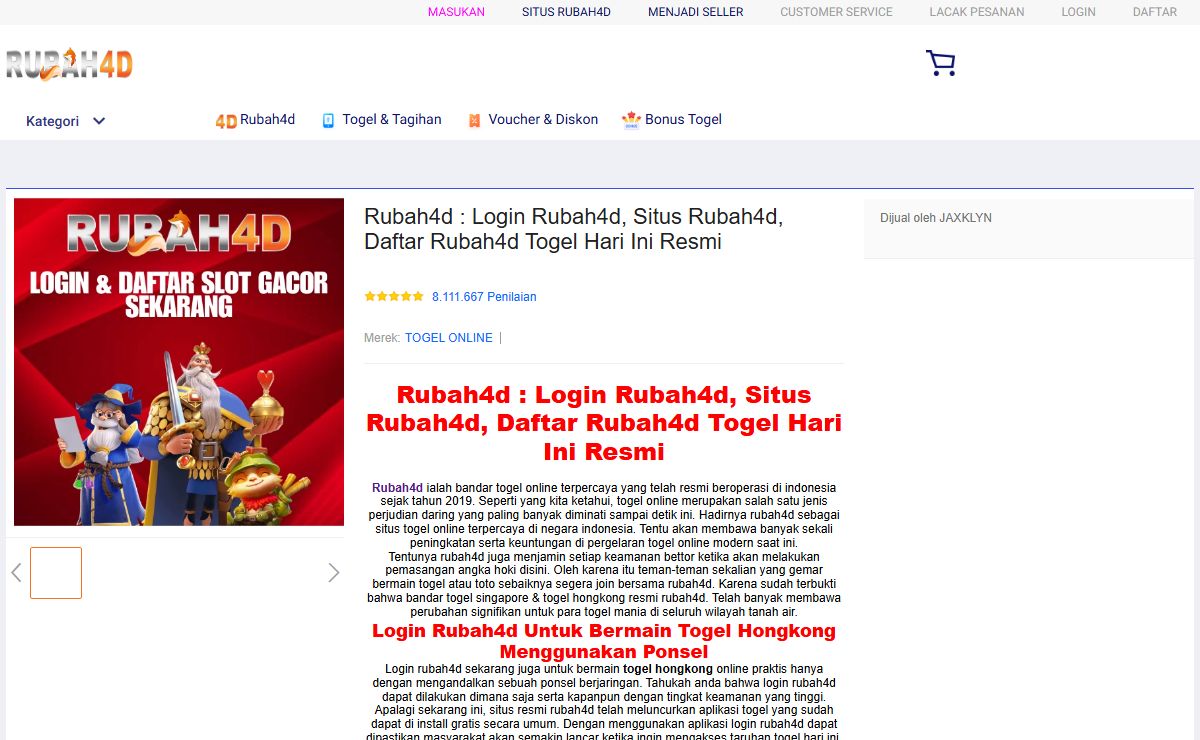 Rubah4d : Login Rubah4d, Situs Rubah4d, Daftar Rubah4d Togel Hari Ini Resmi