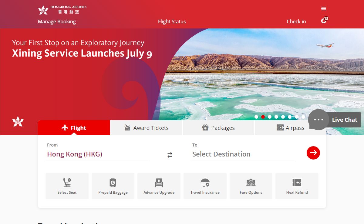 Fly Hong Kong Airlines | Flights To & From Hong Kong