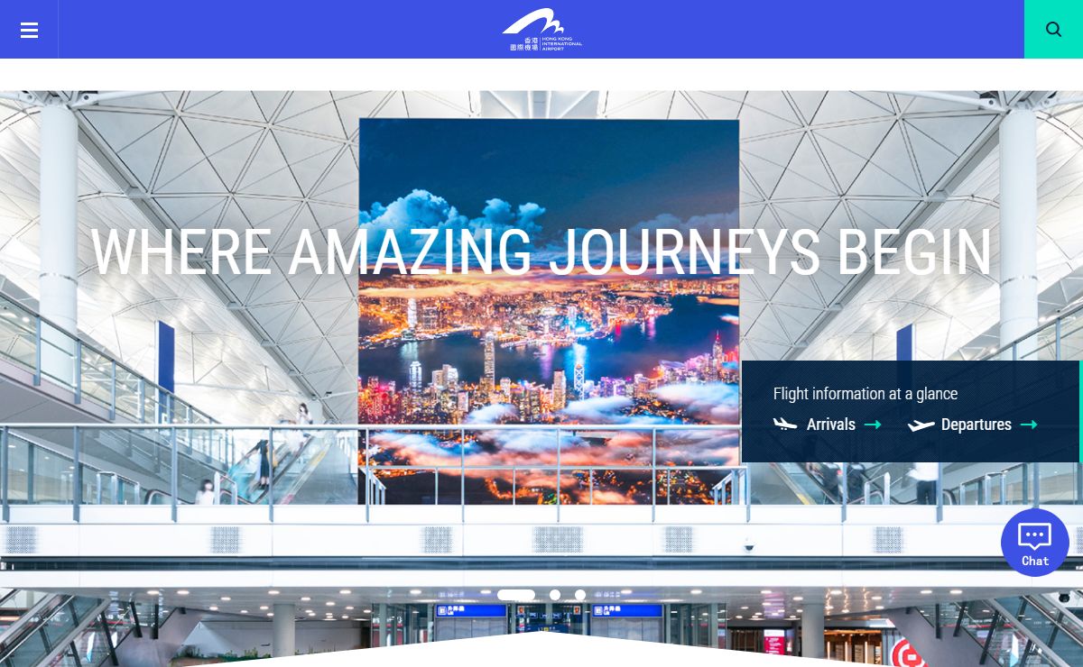 Hong Kong International Airport - Passenger Home