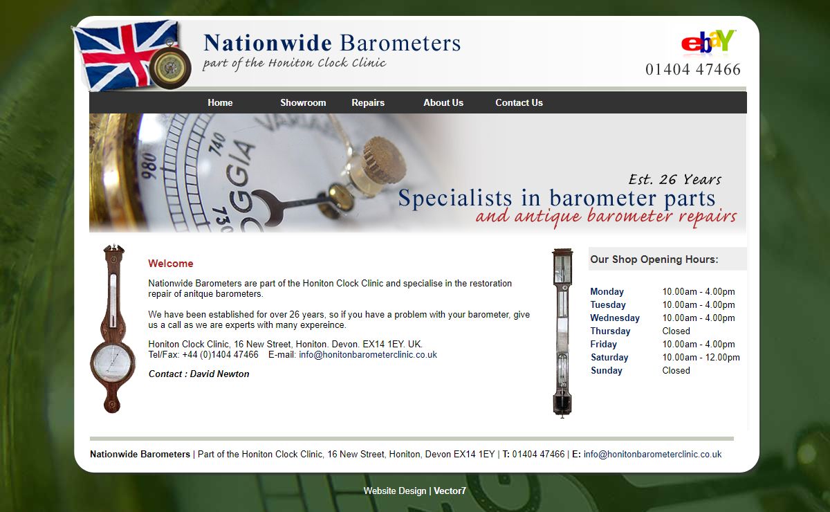 Nationwide Barometers: Barometer Repairs and Spares