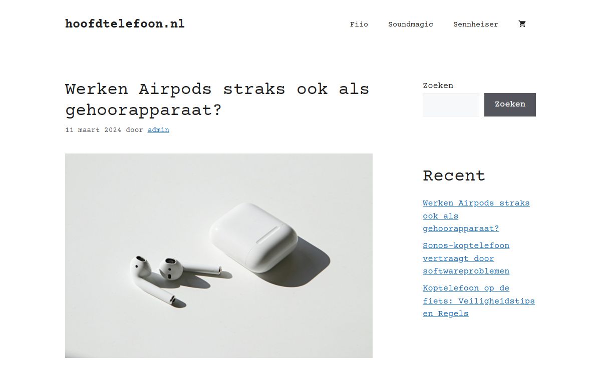 hoofdtelefoon.nl -