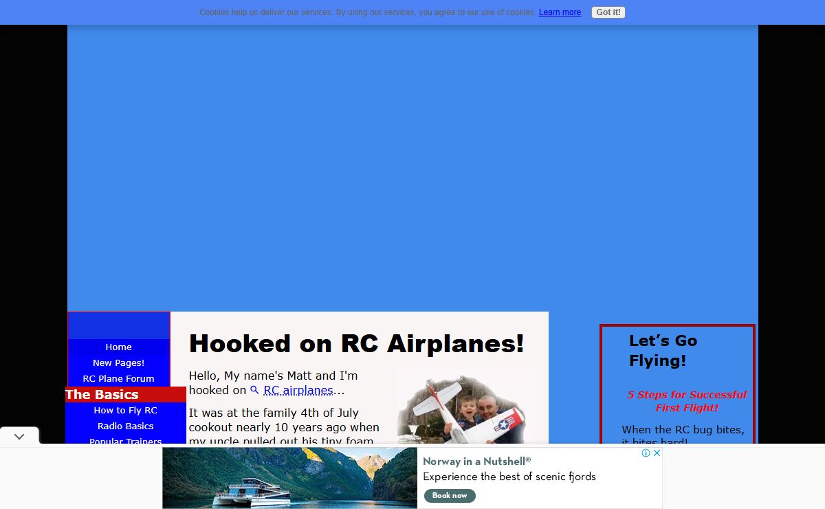 Hooked on RC Airplanes - Fying radio control is more than a Hobby!