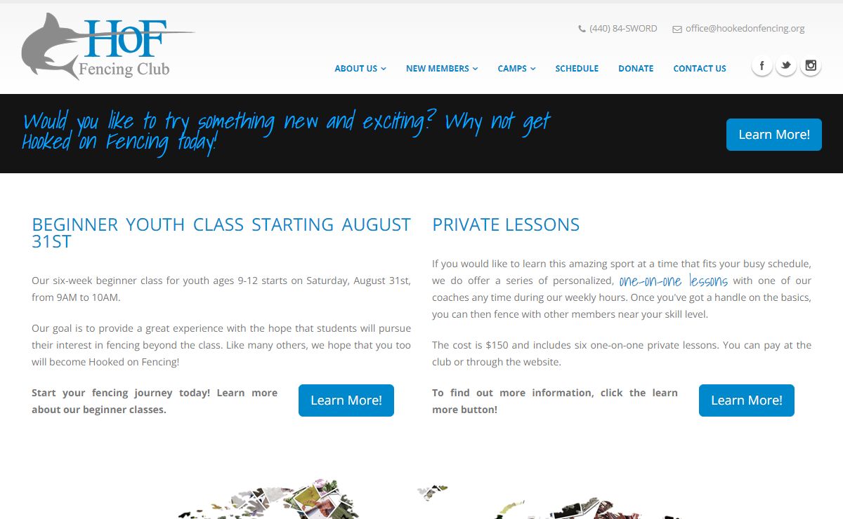 Hooked on Fencing | The premier fencing club in Greater Cleveland