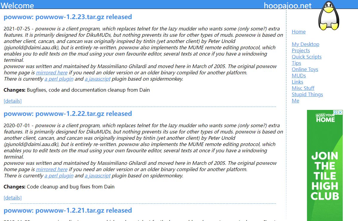 hoopajoo.net | Welcome
