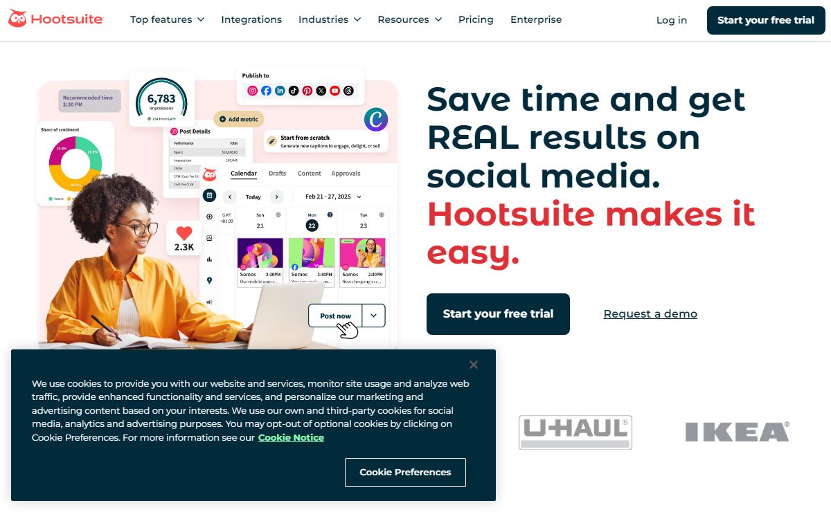Social Media Marketing and Management Tool | Hootsuite