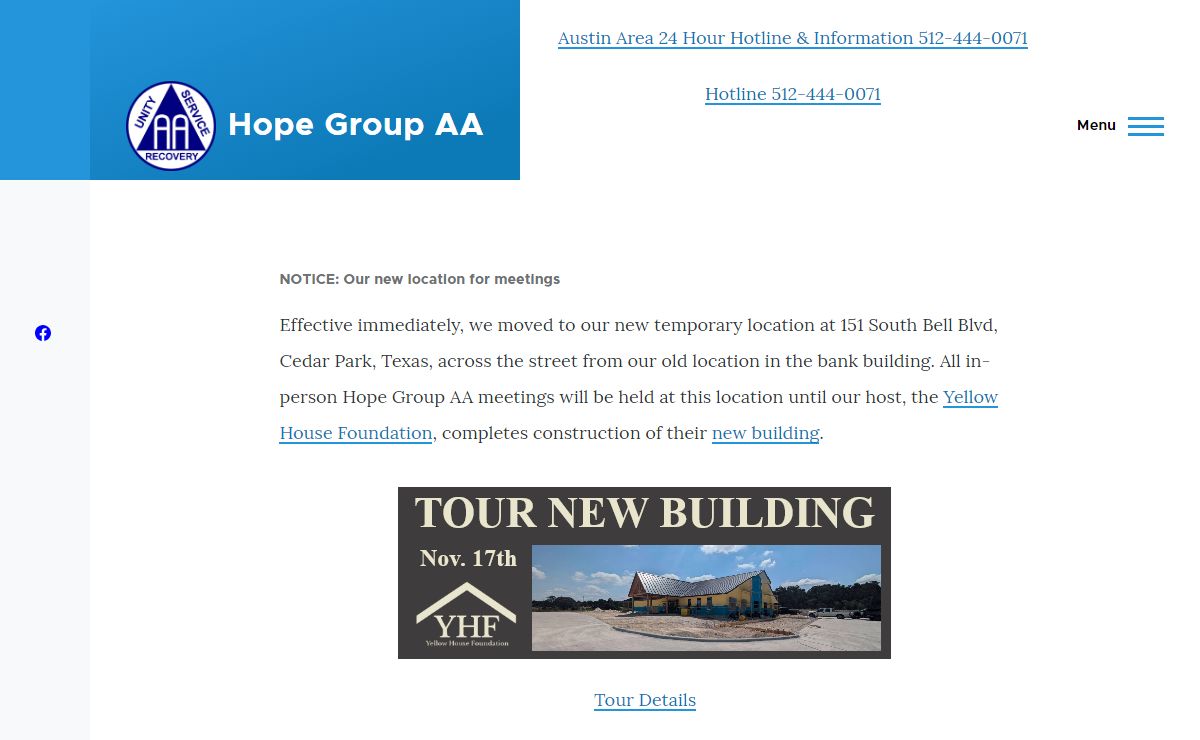 Hope Group AA | Hope Group AA