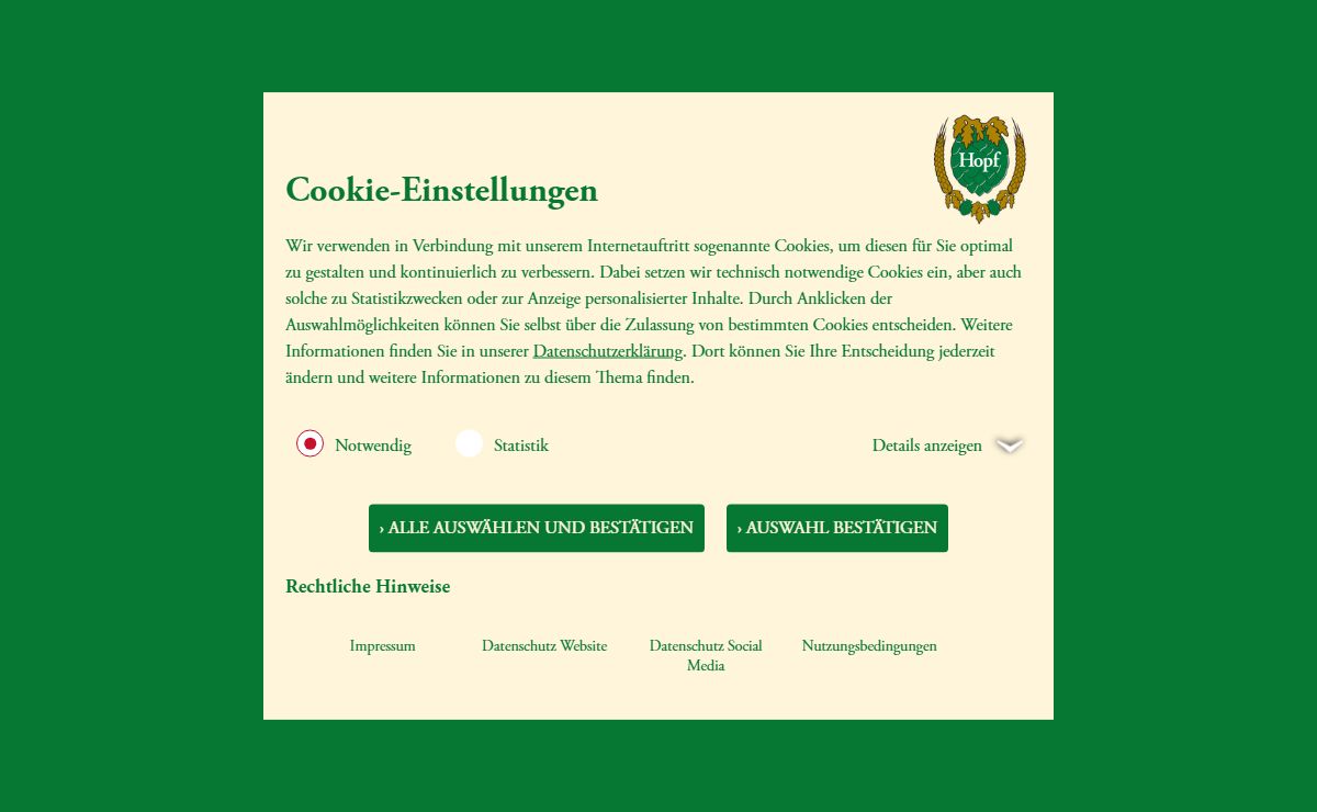 Startseite - Weißbierbrauerei Hopf