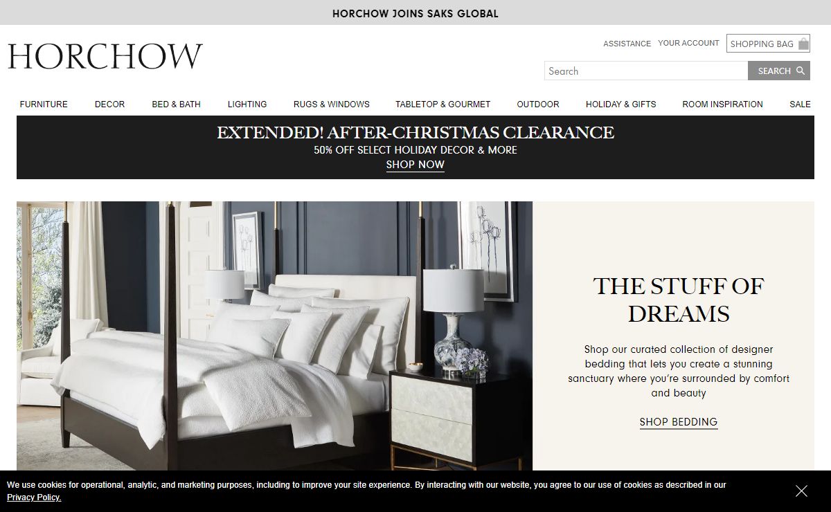 Designer Furniture and Home Decor | Horchow