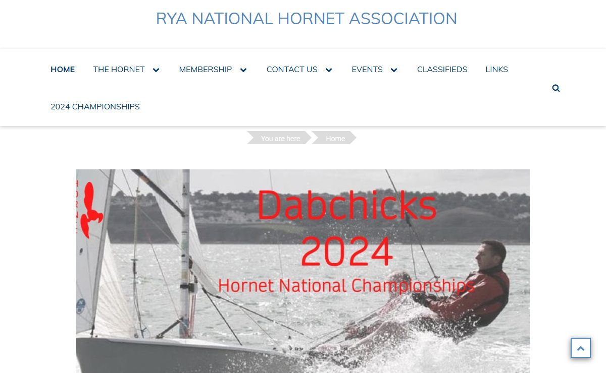 RYA National Hornet Association – #SailFastSailHornet