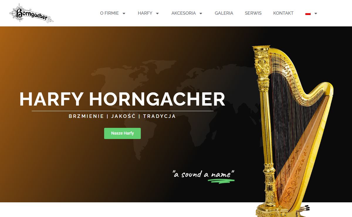 Home | Harfy Horngacher | Brzmienie | Jakość | Tradycja