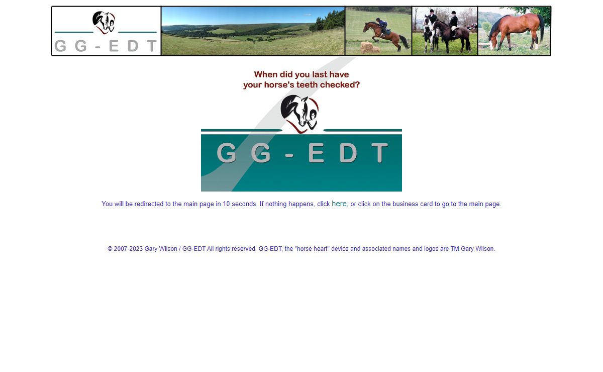 GG-EDT - The Equine Dental Technicians - Considerate equine dentistry and care