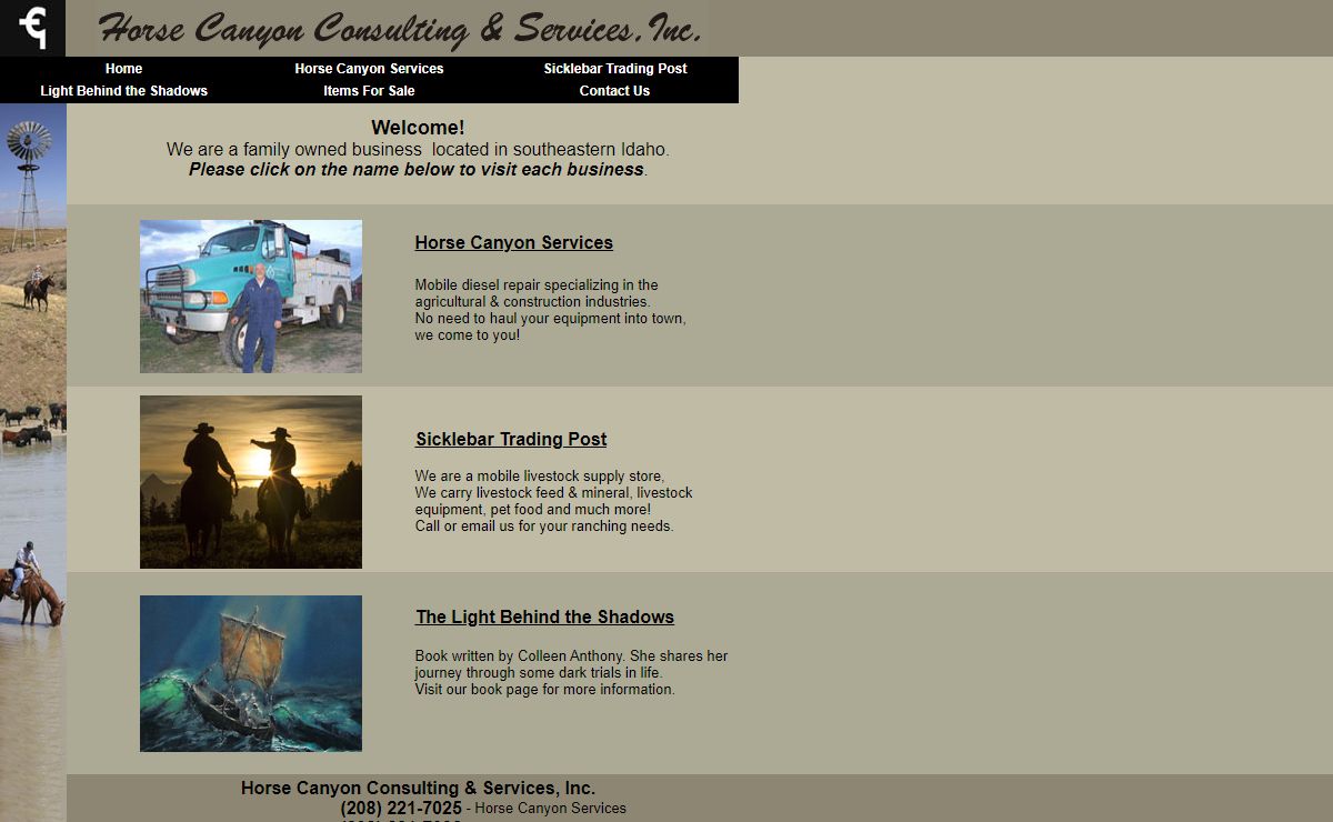 Horse Canyon Consulting & Services, Inc.