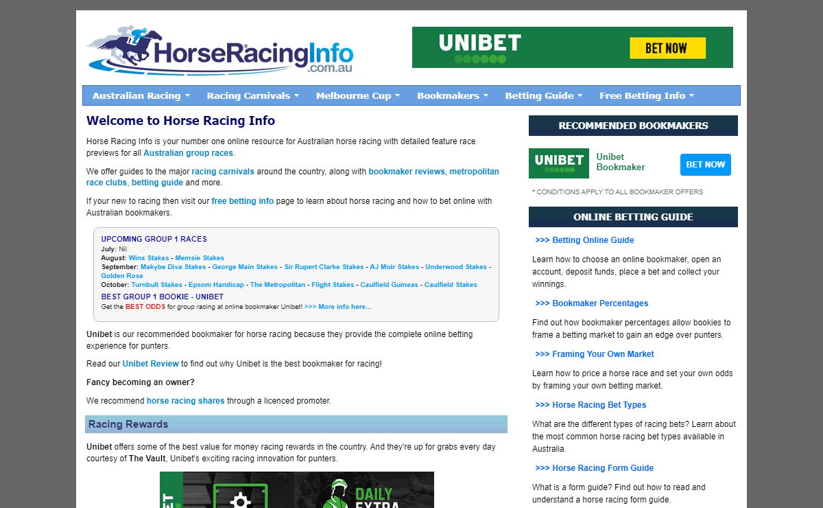 Horse Racing Info - 2021 Melbourne Cup - Spring Racing Carnival 2021