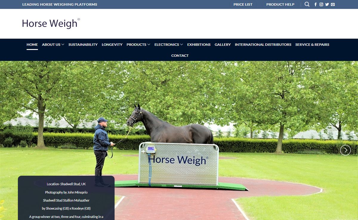 Horse Weigh - Leading Horse Weighing Scales & Platforms