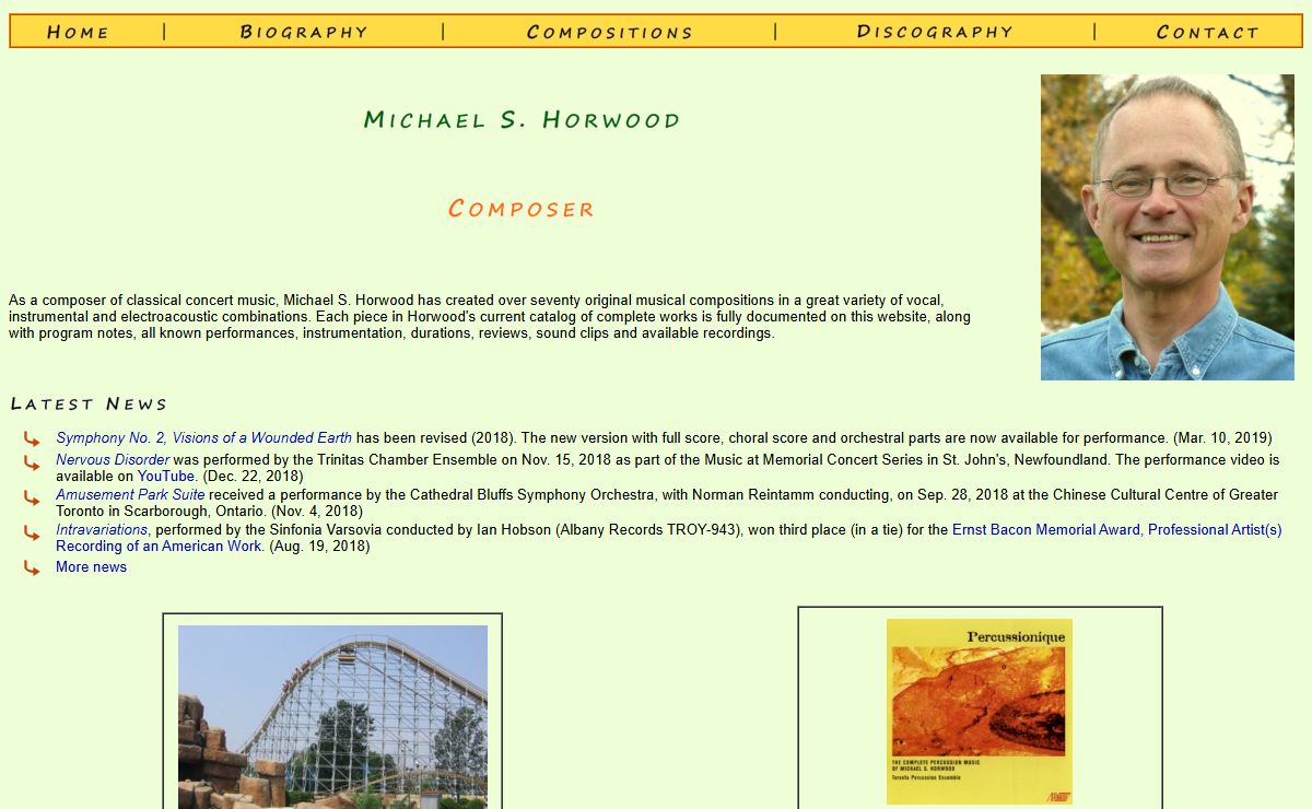 Michael S. Horwood - Composer