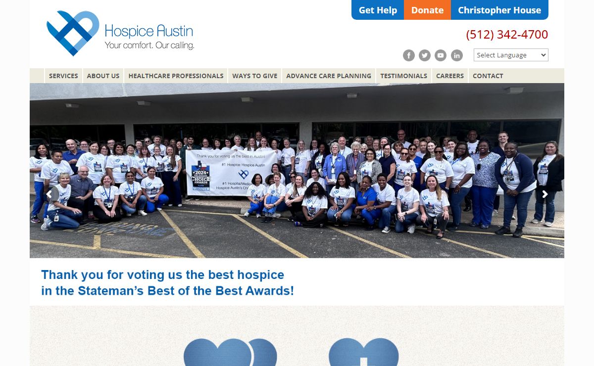 Hospice Austin | Your Comfort. Our Calling.
