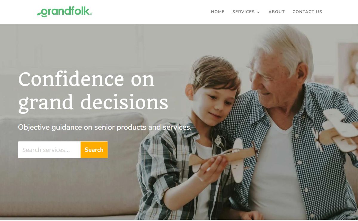 Grandfolk - Confidence for Senior Buying Decisions