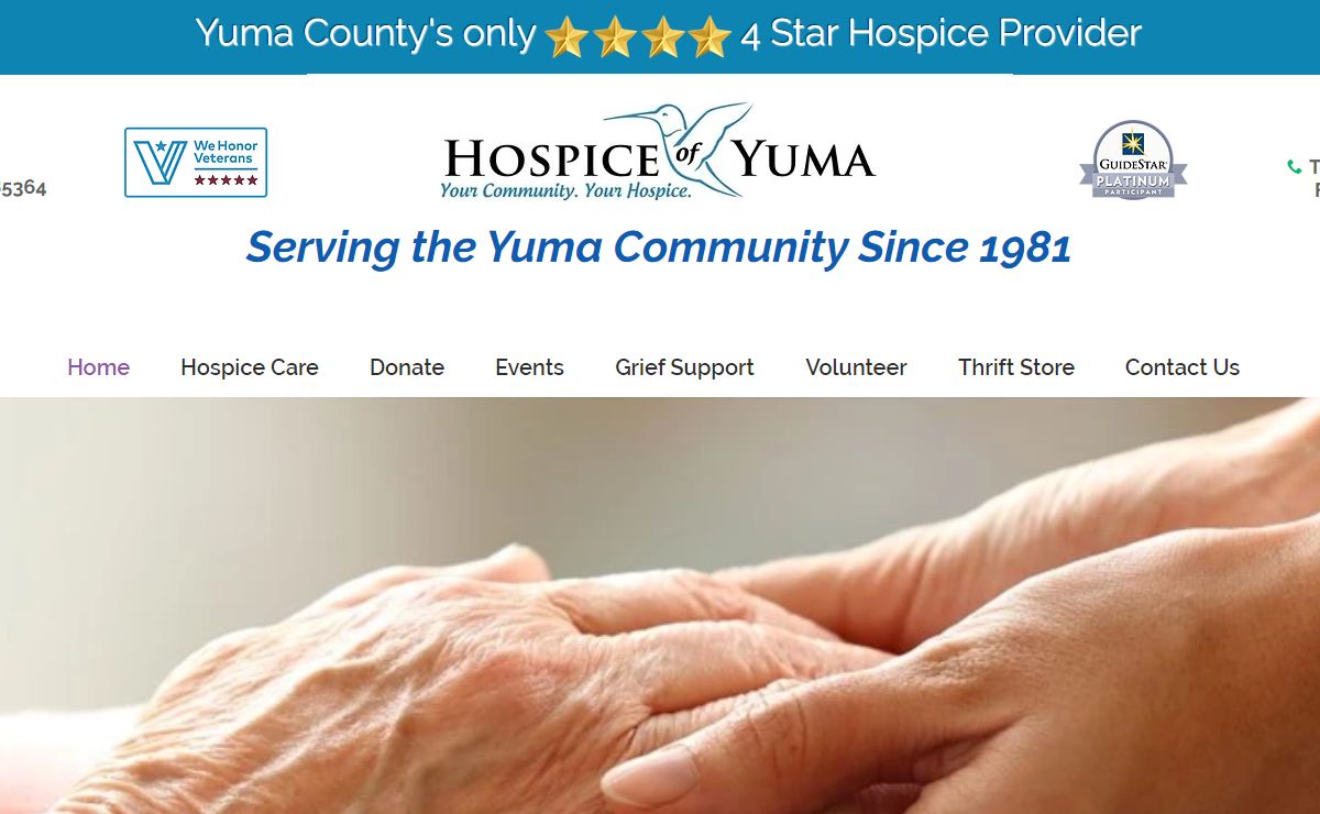 Hospice of Yuma | Hospice Care in Yuma | Yuma, AZ, USA