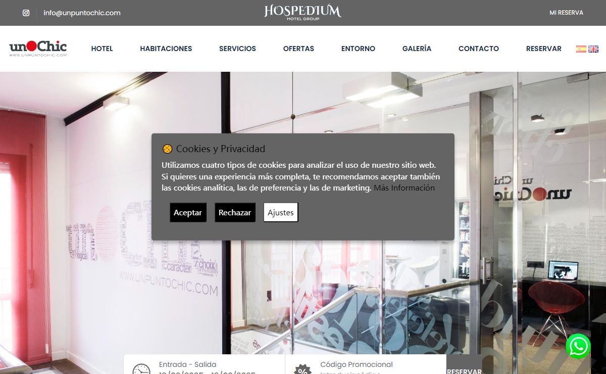 Hospedium Hostal Un Punto Chic | Web Oficial