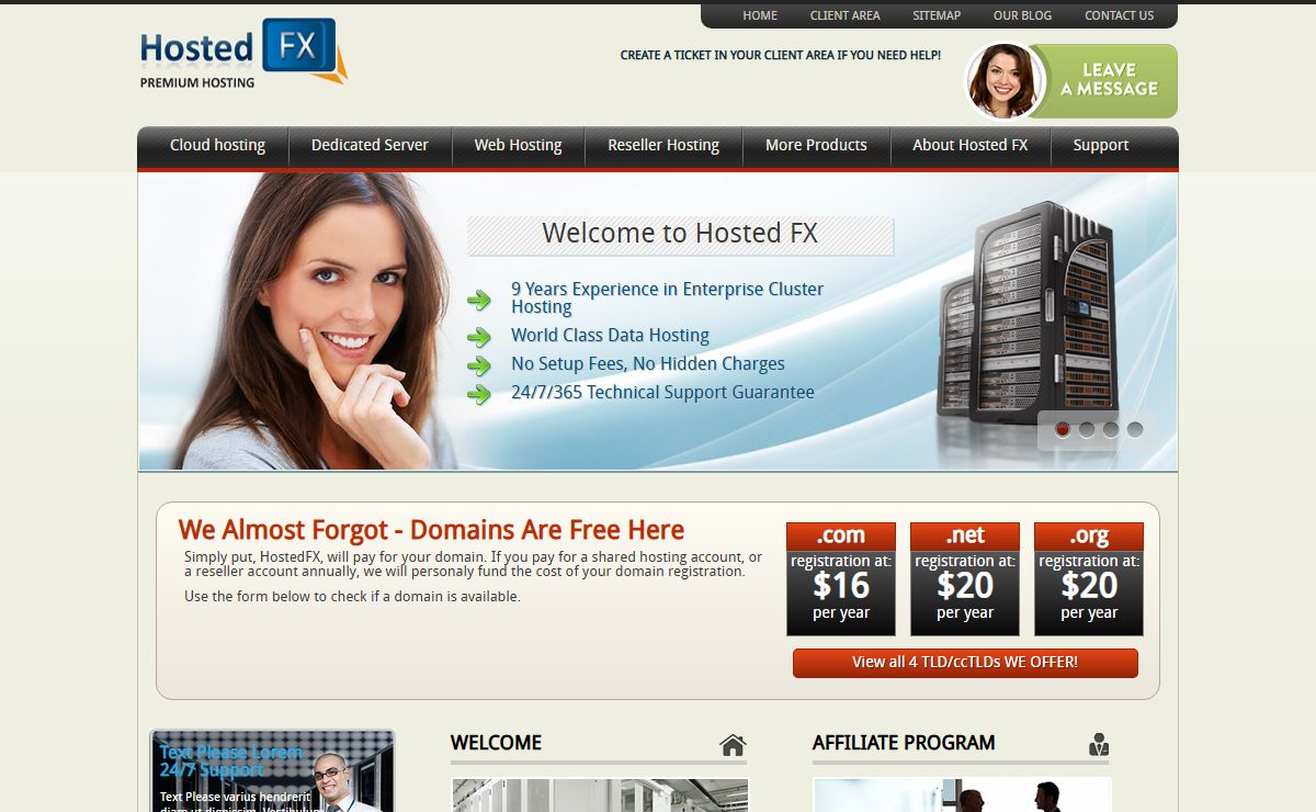 HostedFX Web Hosting - Affordable, Reliable Web Hosting Services