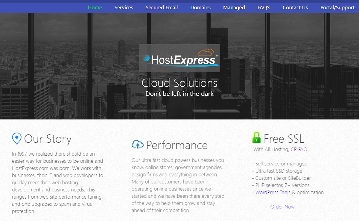 HostExpress.com - Low cost web hosting services.