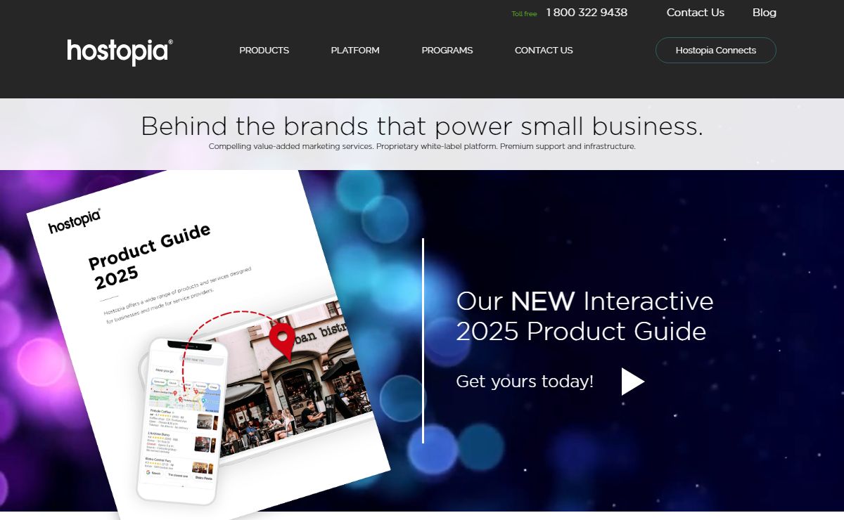 Behind the brands that power small business | Home | Hostopia
