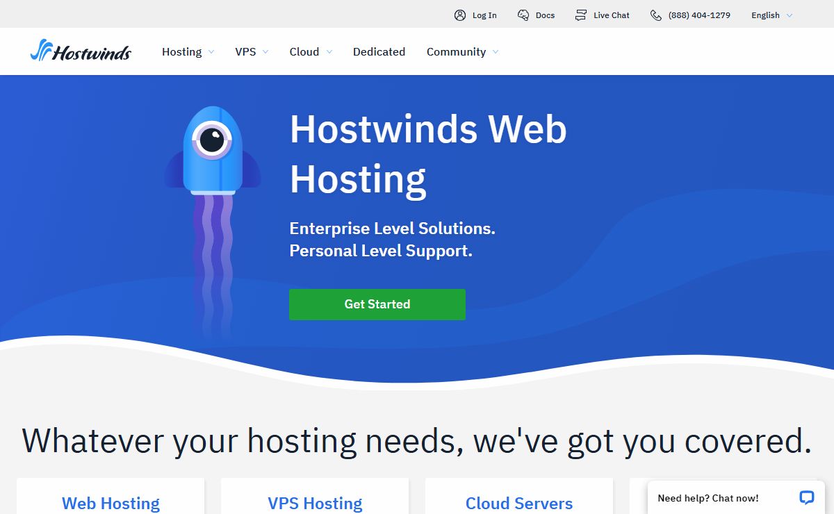 Hostwinds: Customer Centric Web Hosting Solutions