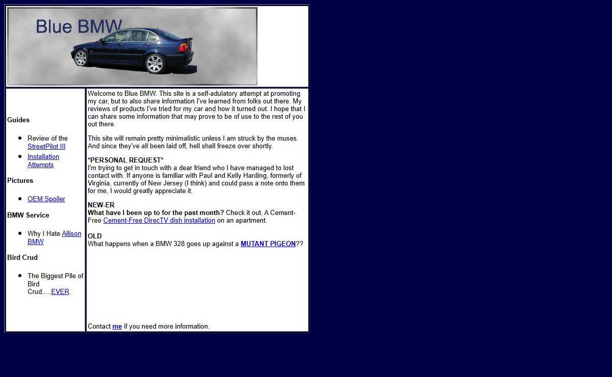 Welcome to Blue BMW