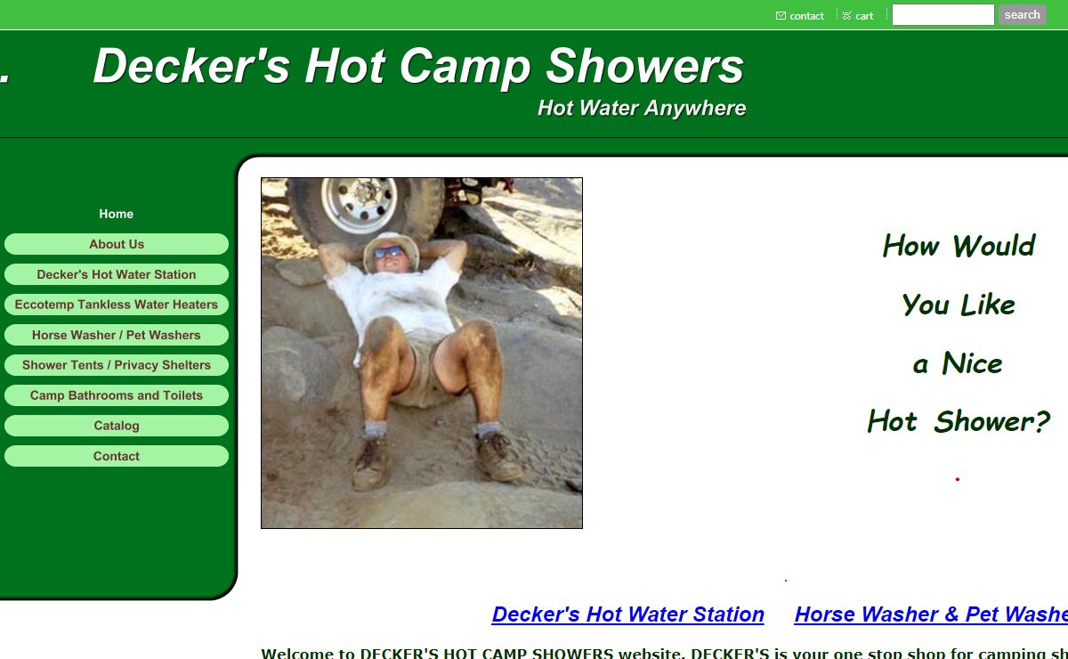 Hot Camp Showers