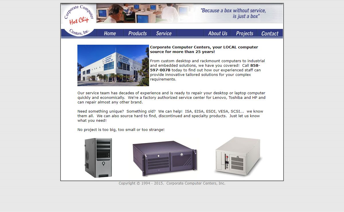 Corporate Computer Centers, Inc. - Home