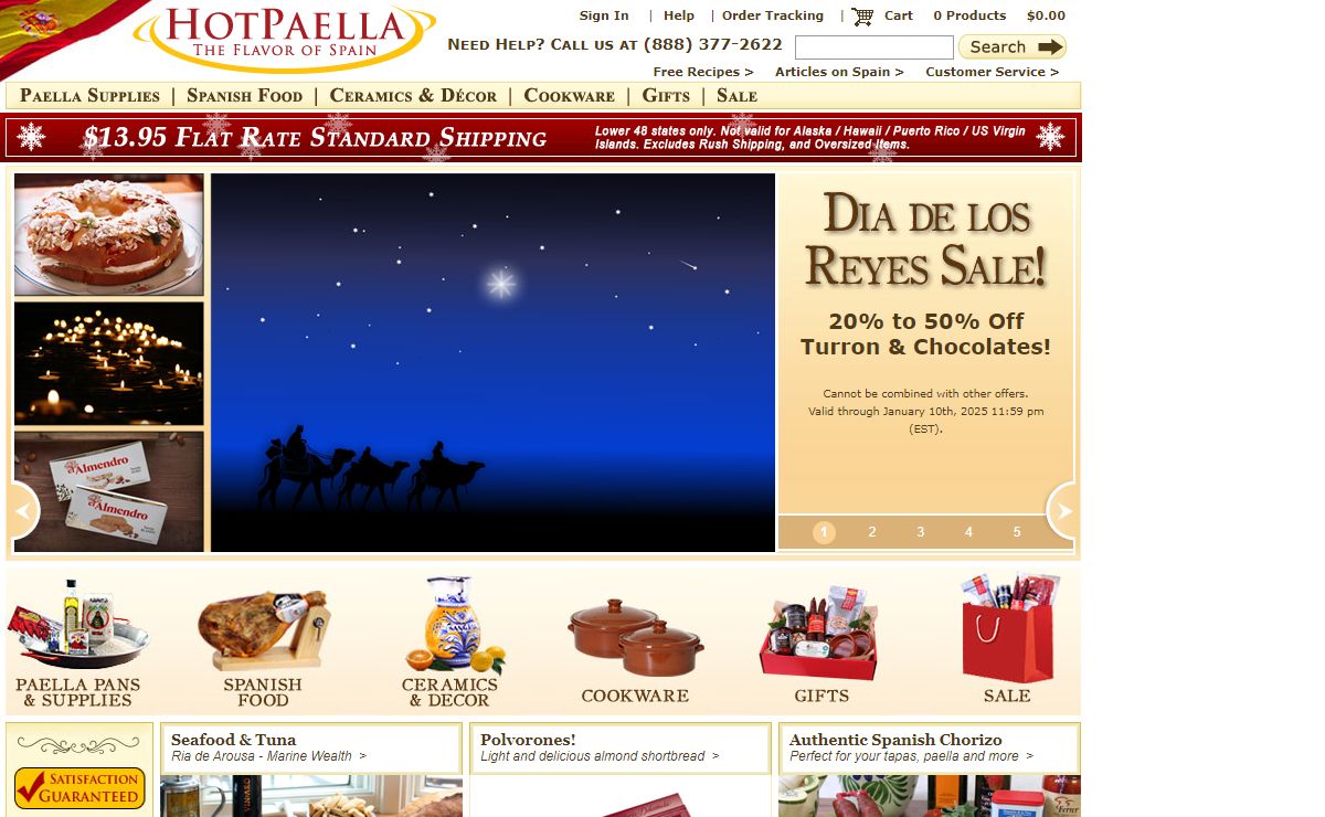 HotPaella.com - Spanish Food and Paella Pans from HotPaella.com