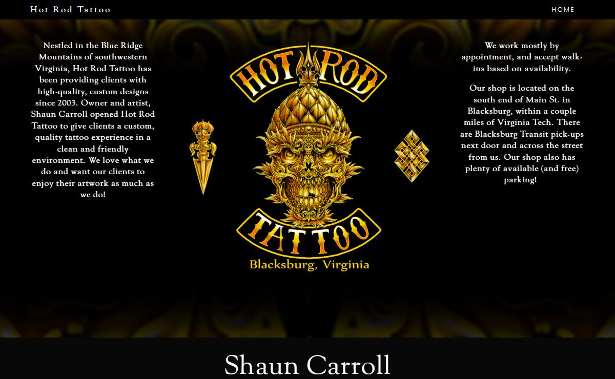 Hot Rod Tattoo