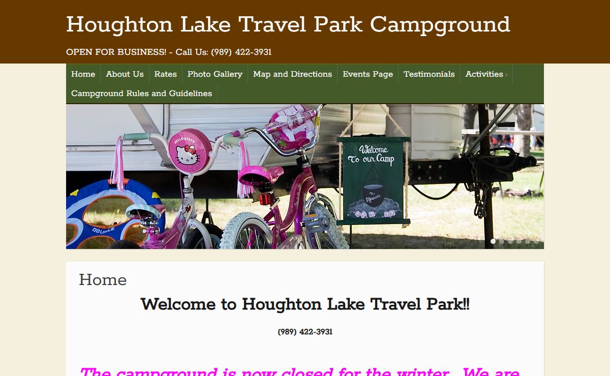 Houghton Lake Travel Park Campground