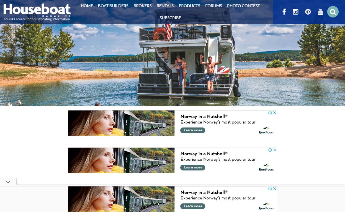 Houseboat Magazine | Houseboat Rentals, Manufacturers, and Builders