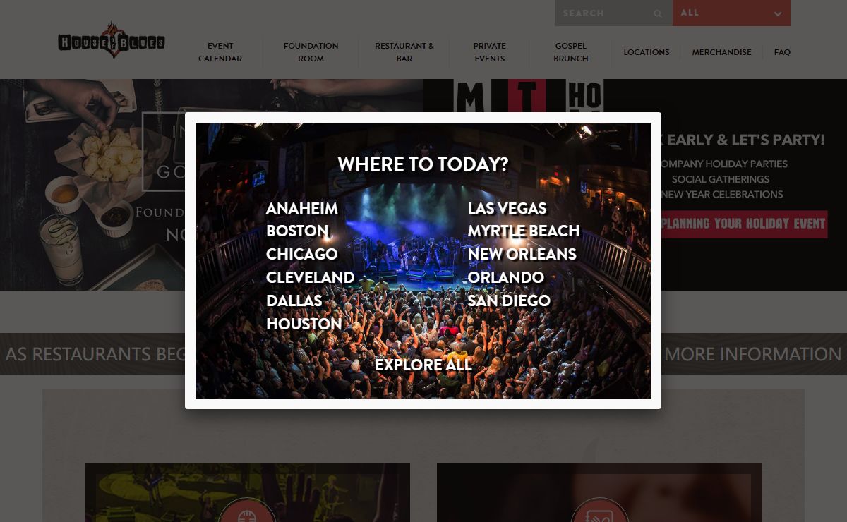House of Blues | House of Blues