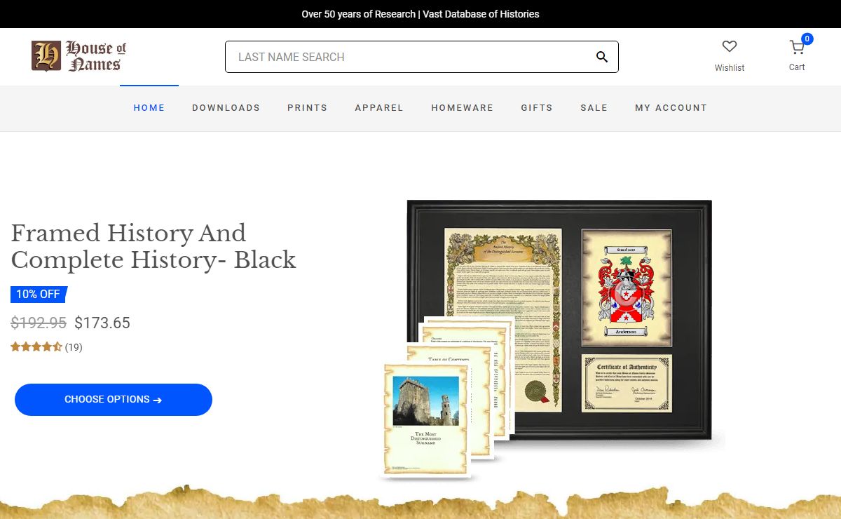 HouseofNames: LastName Histories, Coats of Arms & Family Crests