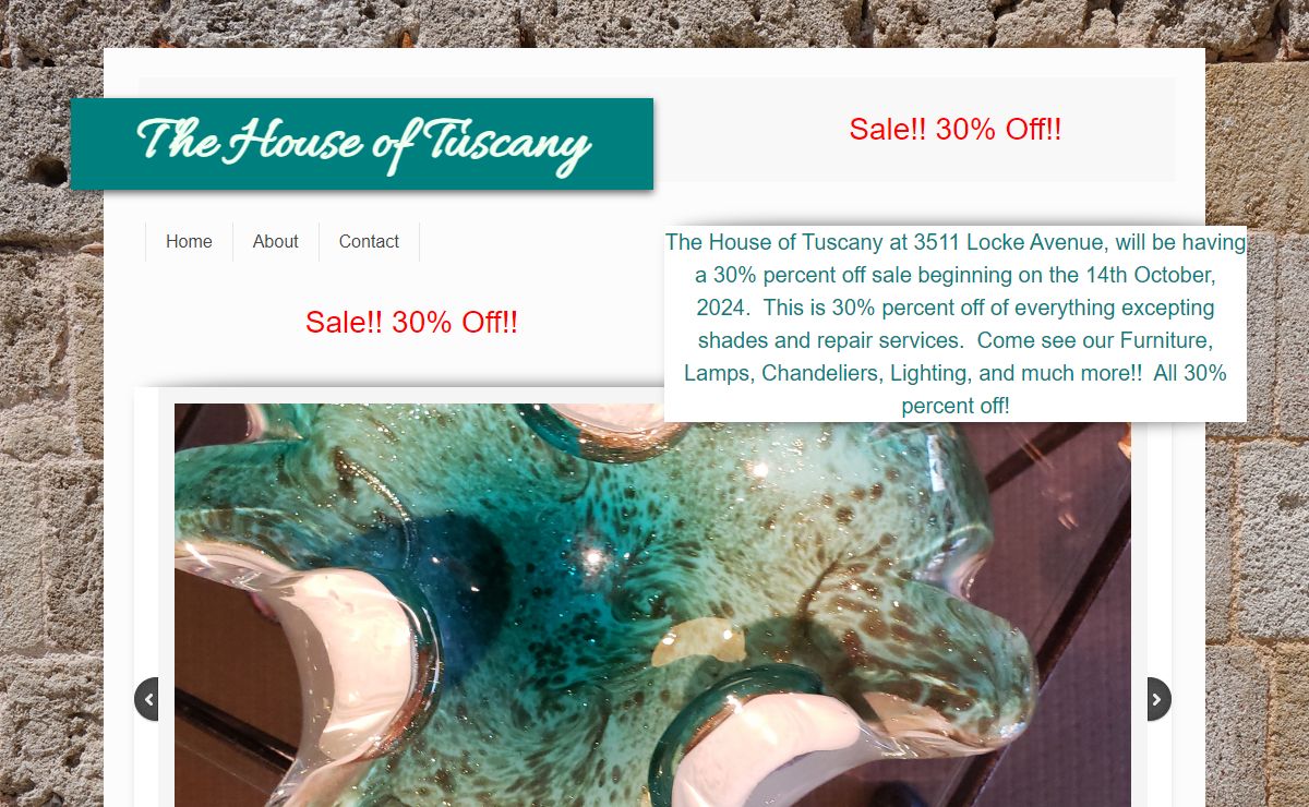 Home: House of Tuscany