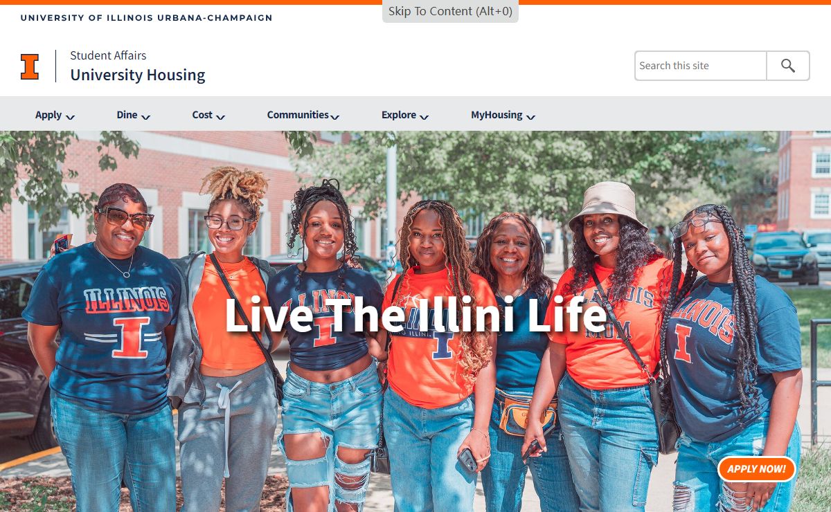 Home page | University Housing | UIUC