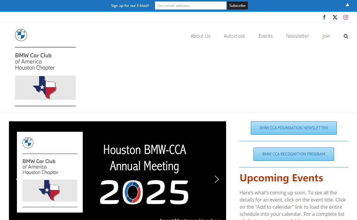 Home - Houston BMW CCA