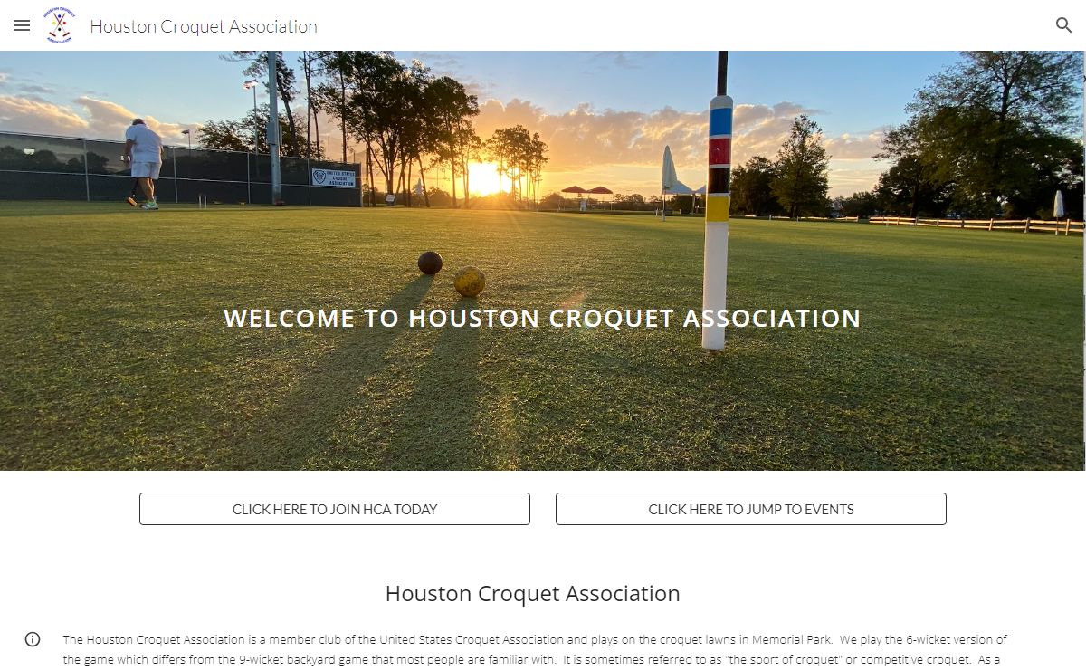 Houston Croquet Association