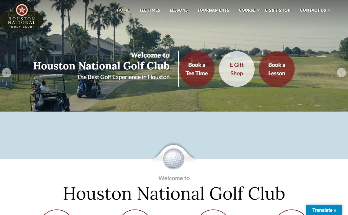 Home - Houston National Golf Club